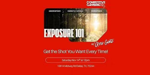 Exposure 101 w\/ Arno Goetz