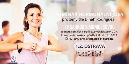 Jednodenn\u00ed semin\u00e1\u0159 hormon\u00e1ln\u00ed j\u00f3gy | Ostrava