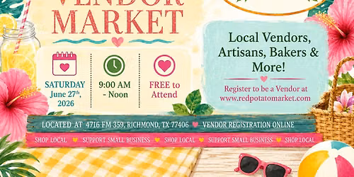 Mini Summer Vendor Market