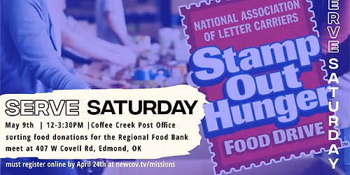 Saturday Serve at Stamp Out Hunger