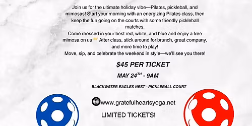 Pilates, Pickleball & Mimosas