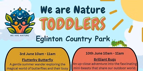 We are Nature Toddlers - Eglinton Country Park - Ayrshire 