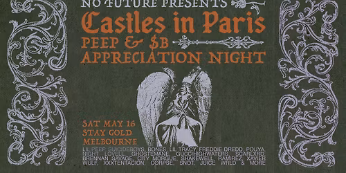 CASTLES IN PARIS: PEEP AND $B APPRECIATION NIGHT - MELBOURNE