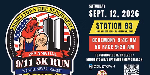 Never Forget: The 2026 Middletown September 11 Memorial 5K