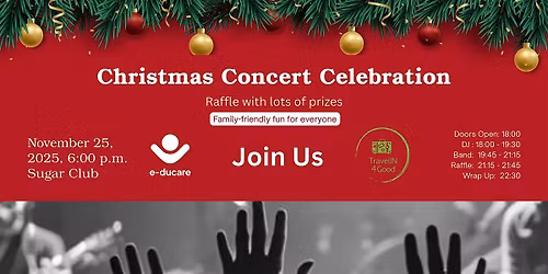 Christmas Concert Celebration: Music, Raffles & Fun