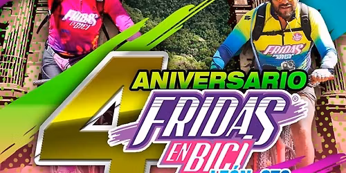 4to ANIVERSARIO FRIDAS EN BICI LE\u00d3N 
