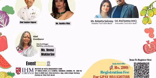 Cooking Competition at IHM, Taramani, Chennai