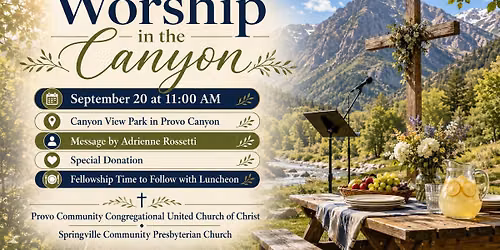 Worship in the Canyon