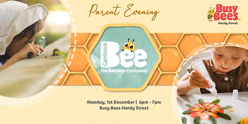 Bee Curious Parent Evening