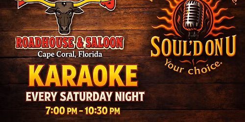Karaoke Saturday Night @ Bubba's Roadhouse 7:00pm - 10:30pm