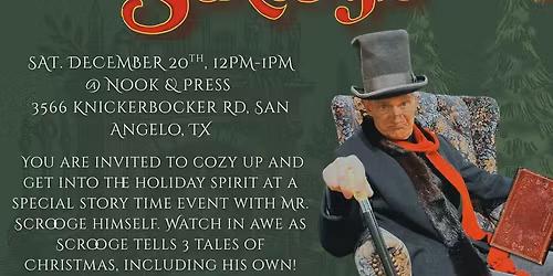 Story Time with Scrooge @ Nook&Press