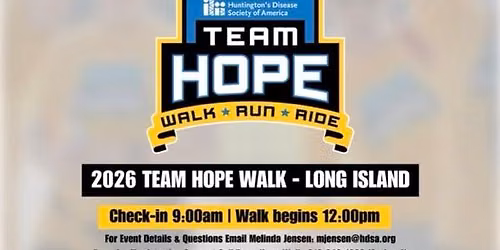 2026 Team Hope Walk - Long Island