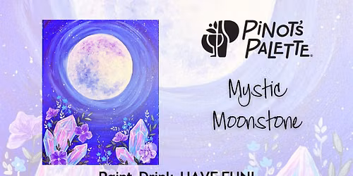 Mystic Moonstone Paint and Sip Night Out