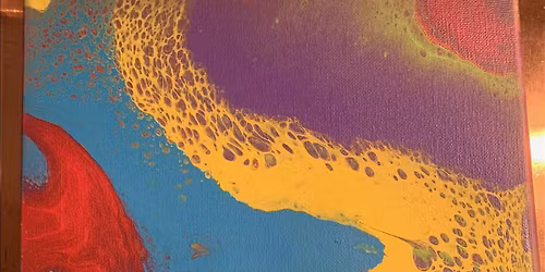 Acrylic Paint Pour at The Vineyard at Hershey