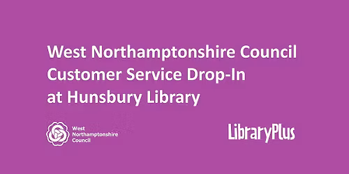 WNC Customer Service Drop-In at Hunsbury Library