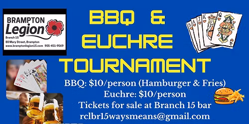 Euchre Tournament with Branch 15