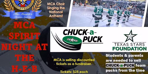 Texas Stars Hockey Spirit Night