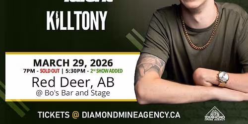 Ahren Belisle (K*ll Tony \/ AGT) Live In Red Deer AB - 2nd Show Added