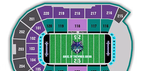 Washington Wolfpack at Oceanside Bombers at Frontwave Arena