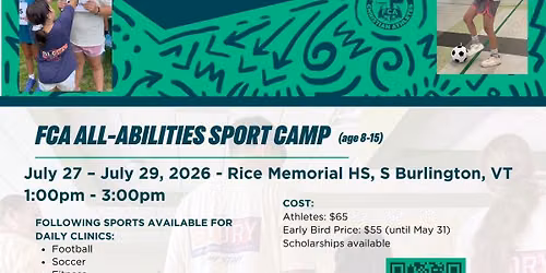 FCA All-Abilities Sport Camp