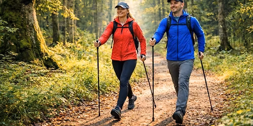 Nordic walking w Bia\u0142owie\u017cy LUX