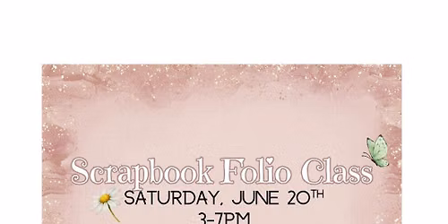 Scrapbook Folio Class
