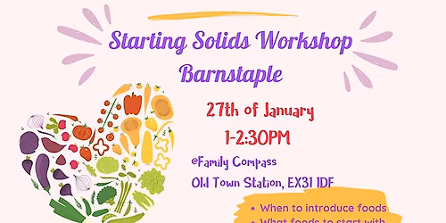 Starting Solids Workshop in Barnstaple