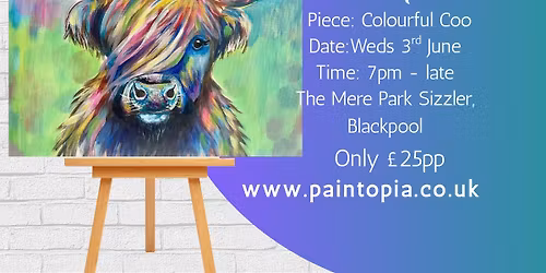 BLACKPOOL - Paint Party - Only \u00a325pp - Beginner Friendly!