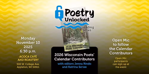 2026 Wisconsin Poets\u2019 Calendar Reading