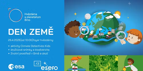 Den Zem\u011b na Hv\u011bzd\u00e1rn\u011b a planet\u00e1riu Brno