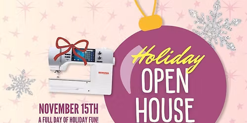 Quilt Quarters' Holiday Open House '25! \ud83c\udf81\ud83e\uddf5