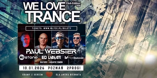 We Love Trance Club Edition 059 [10.01.2026 2progi Pozna\u0144]