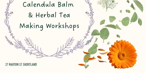 Calendula Balm & Herbal Tea Making Workshop
