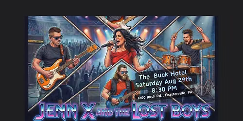 Jenn X and the Lost Boys Live @ The Buck Hotel