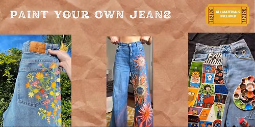 Paint Your Own Jeans