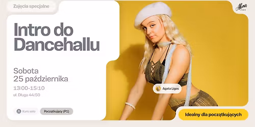 Intro do Dancehallu z Agat\u0105 Ligas dla pocz\u0105tkuj\u0105cych (P1)