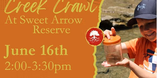Creek Crawl at Sweet Arrow Reserve 
