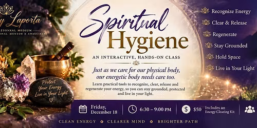 Spiritual Hygiene