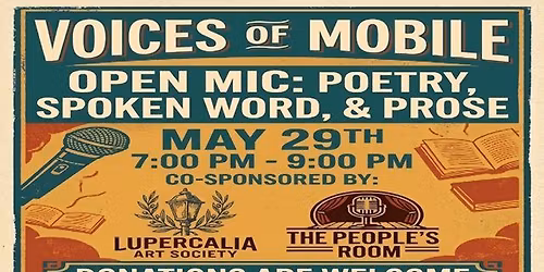 Poetry Open Mic - Benefitting Youth Writing & Art Initiatives