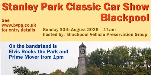 Classic Car Show Stanley Park Blackpool by BVPG