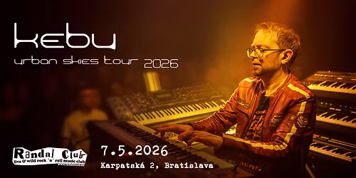 Kebu - Urban Skies Tour 2026 - Bratislava