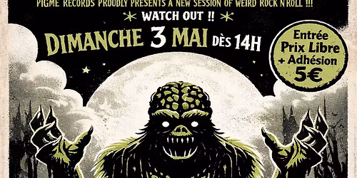 BOMB YOUR BRAIN PARTY #43 - Th' Losin Streaks (USA) + Thee Gravemen (SWE) + Tornado Twist (FR)