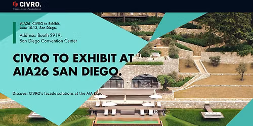 CIVRO AT AIA26 San Diego
