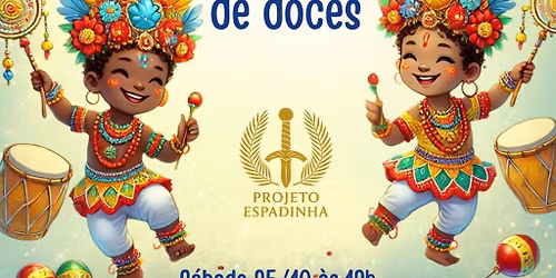 Bolo do Espadinha e Entrega das sacolinhas de doces
