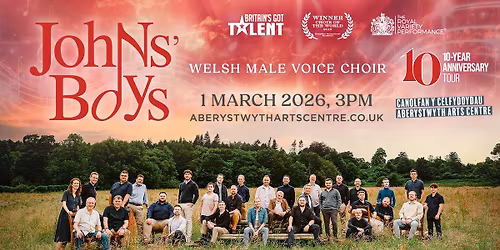 An Evening With Johns' Boys Welsh Male Voice Choir 