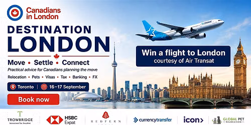 Destination London: Toronto Seminar for Canadians Moving to the UK