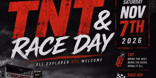 Explorer STs VS The World Test and Tune & Race Day