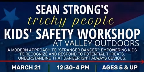 Sean Strong's Tricky People Kids Safety Workshop 