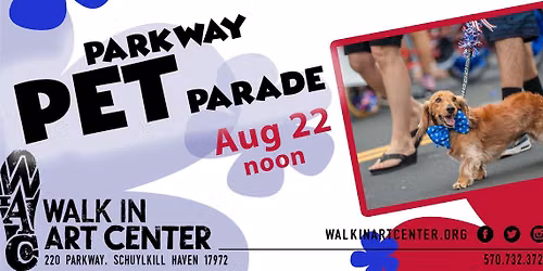 Parkway Pet Parade at the Walk In Art Center