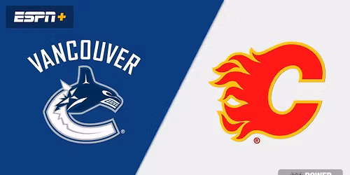 Vancouver Canucks at Calgary Flames